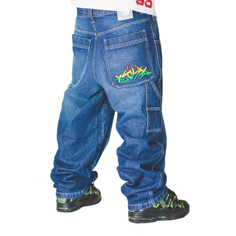Jeans The blueskin New Logo rasta ssw baggy hip hop