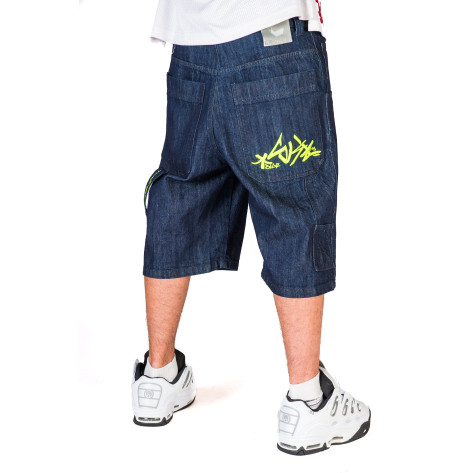 Bermuda BLUESKIN jeans baggy THEBLUESKIN skate rap hip hop