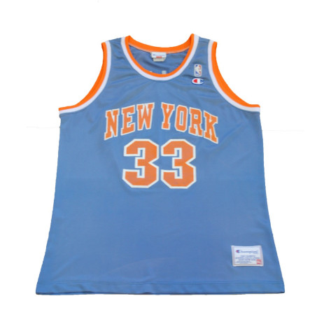 Canotta usata NBA Basket Ewing New York Knicks JERSEY USA CHAMPION XL