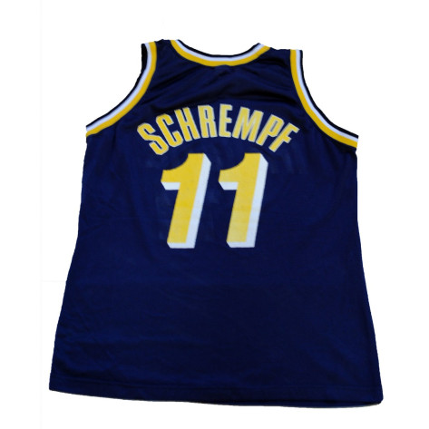 Canotta usata NBA basket Indiana Pacers Schrempf Champion Jersey 