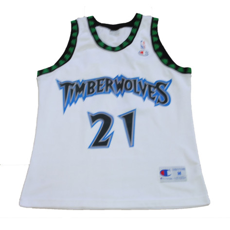 Canotta usata NBA basket jersey Minnesota Timberwolves Garnett