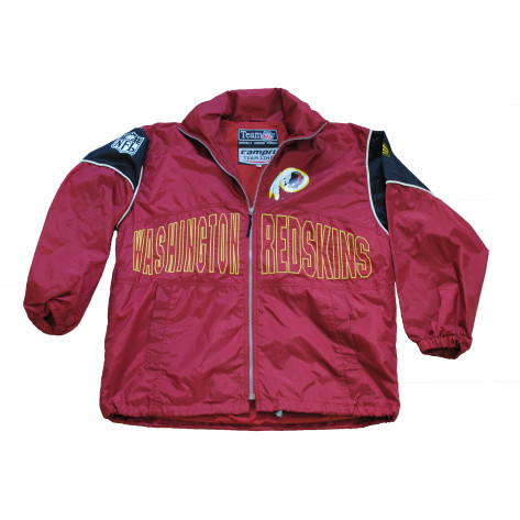 Giubbino Vintage Washington Redskins Pullover Windbreaker Jacket-L