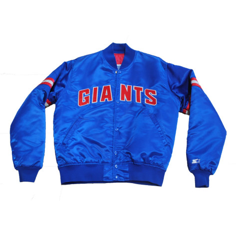 Bomber starter vintage New York Giants Giubbino Blue 