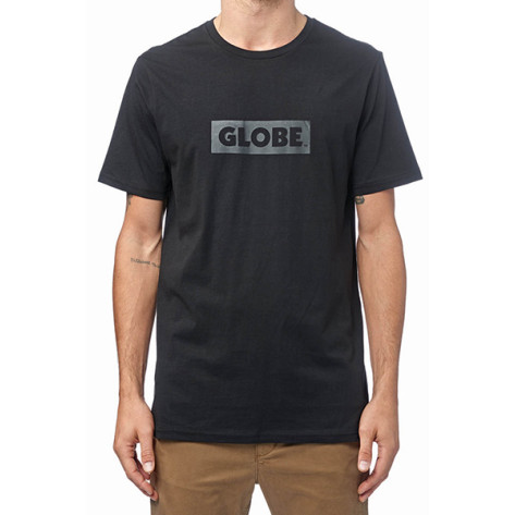T-Shirt Globe Box Tee - Black