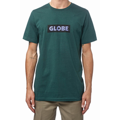 T-Shirt Globe Box Tee - Bottle Green