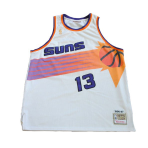 Canotta usata NBA basket jersey Mitchell & Ness Phoenix Suns 96-97  Nash 