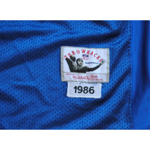 T-Shirt usata Football Americano NFL Simms New York Giants Mitchell & Ness