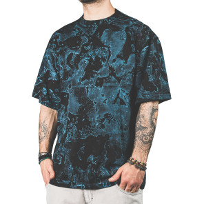 T-shirt uomo baggy The blueskin Maglietta cotone skate hip hop rap