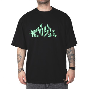 T-shirt uomo baggy The blueskin "Logo-Code" maglietta cotone skate hip hop